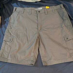 Men’s Carhartt Rugged Flex Relaxed Fit Ripstop Cargo Short Size 44 🩶